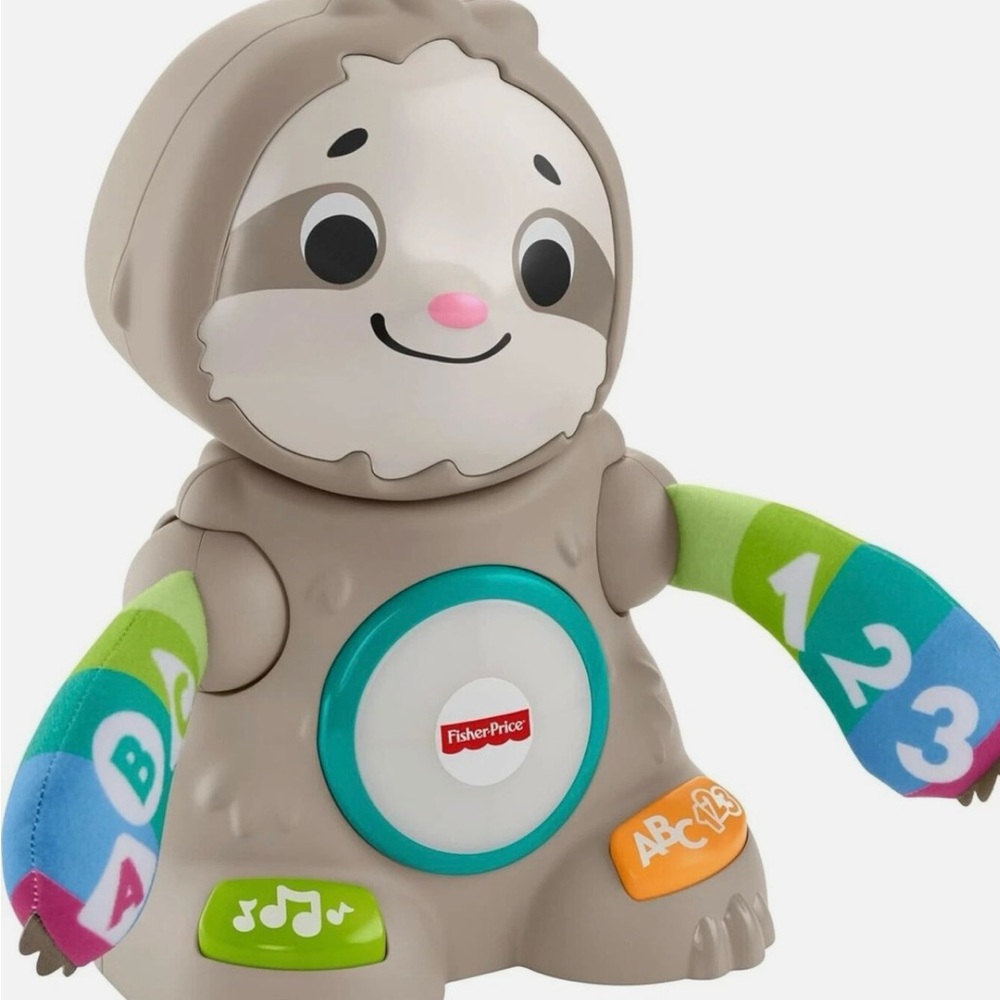 Fisher-Price Linkimals Learning Toy Smooth Moves Sloth